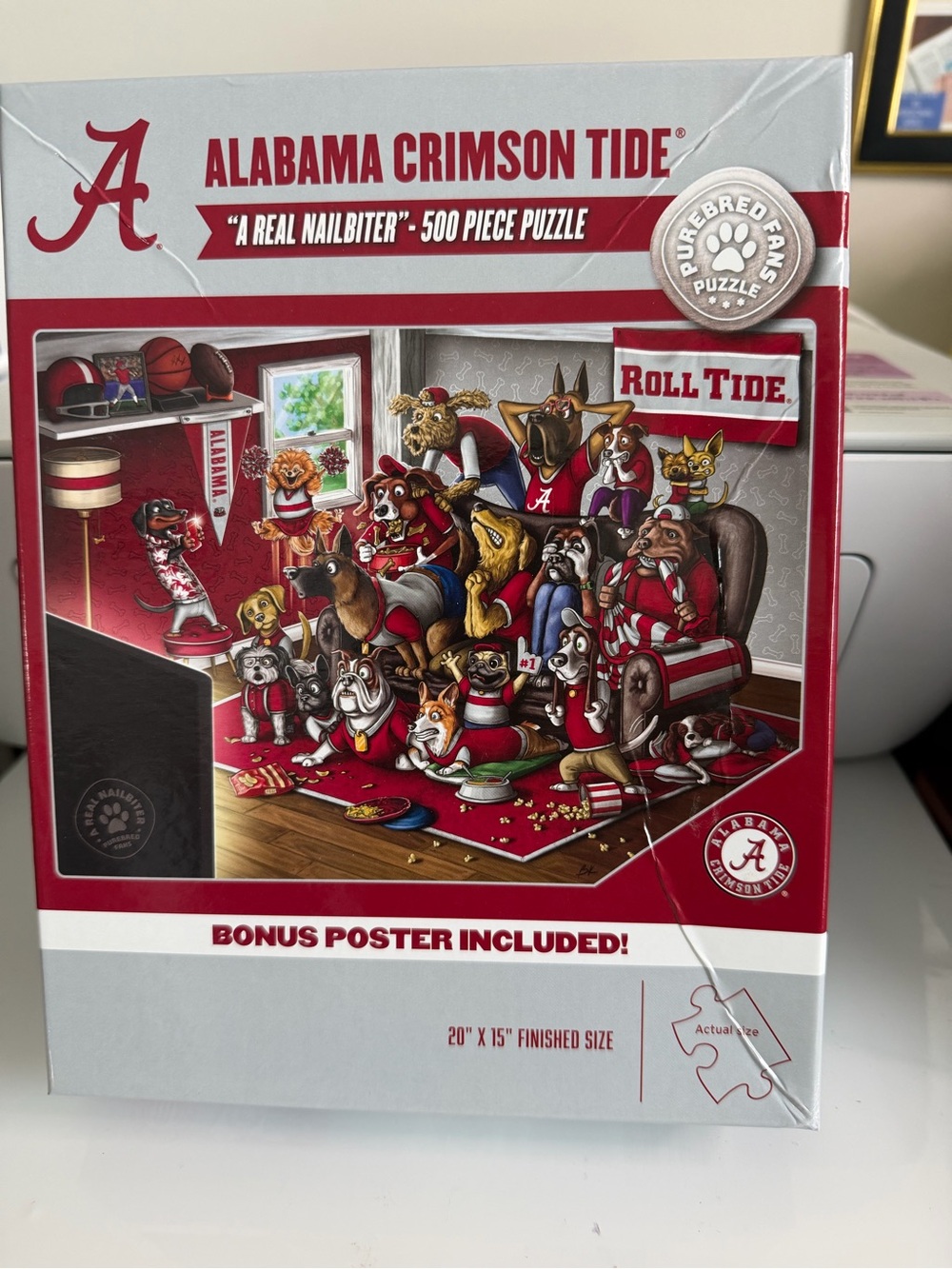 Alabama Crimson Tide - Nailbiter Puzzle